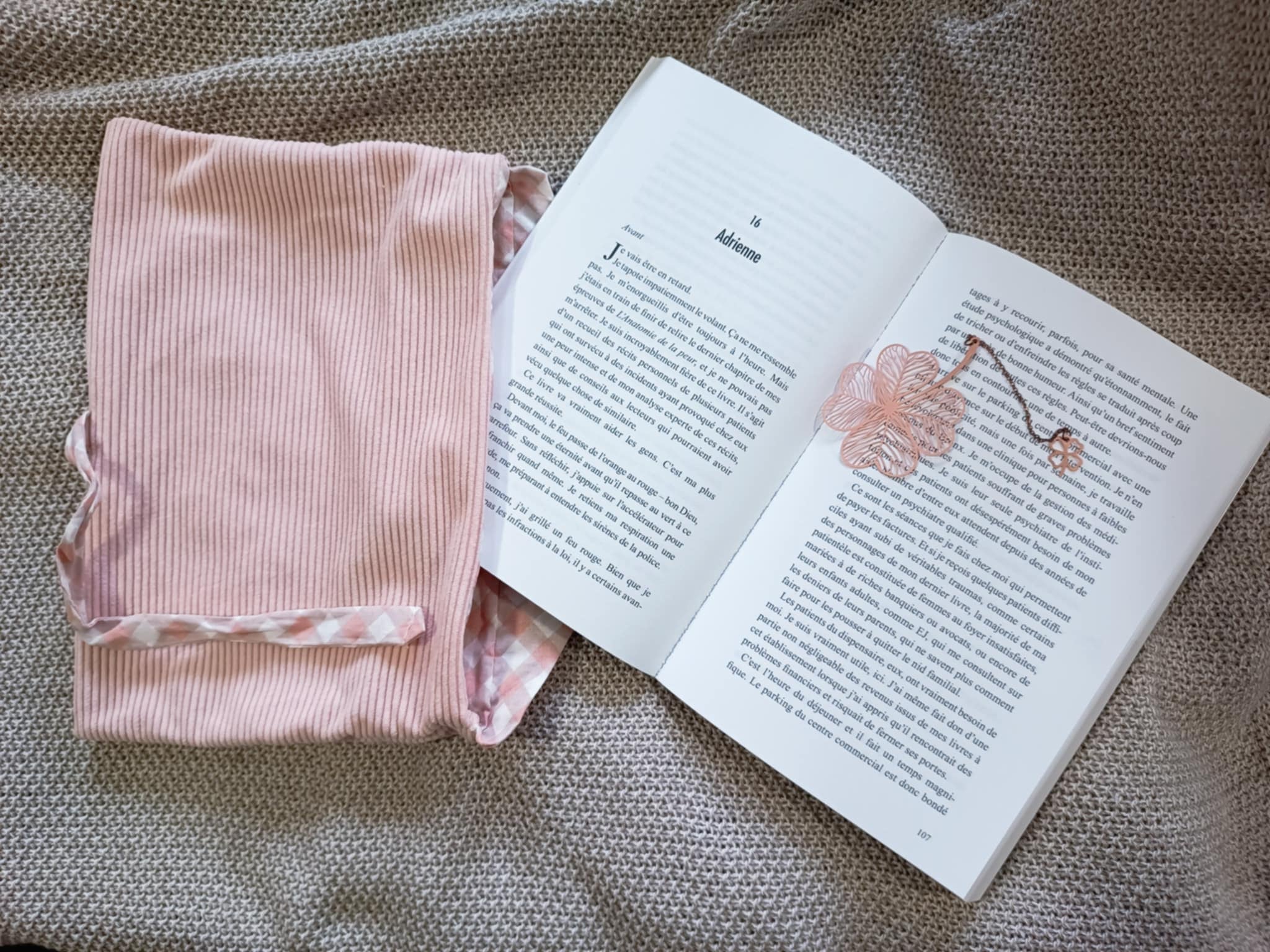 Housse pour livre broché