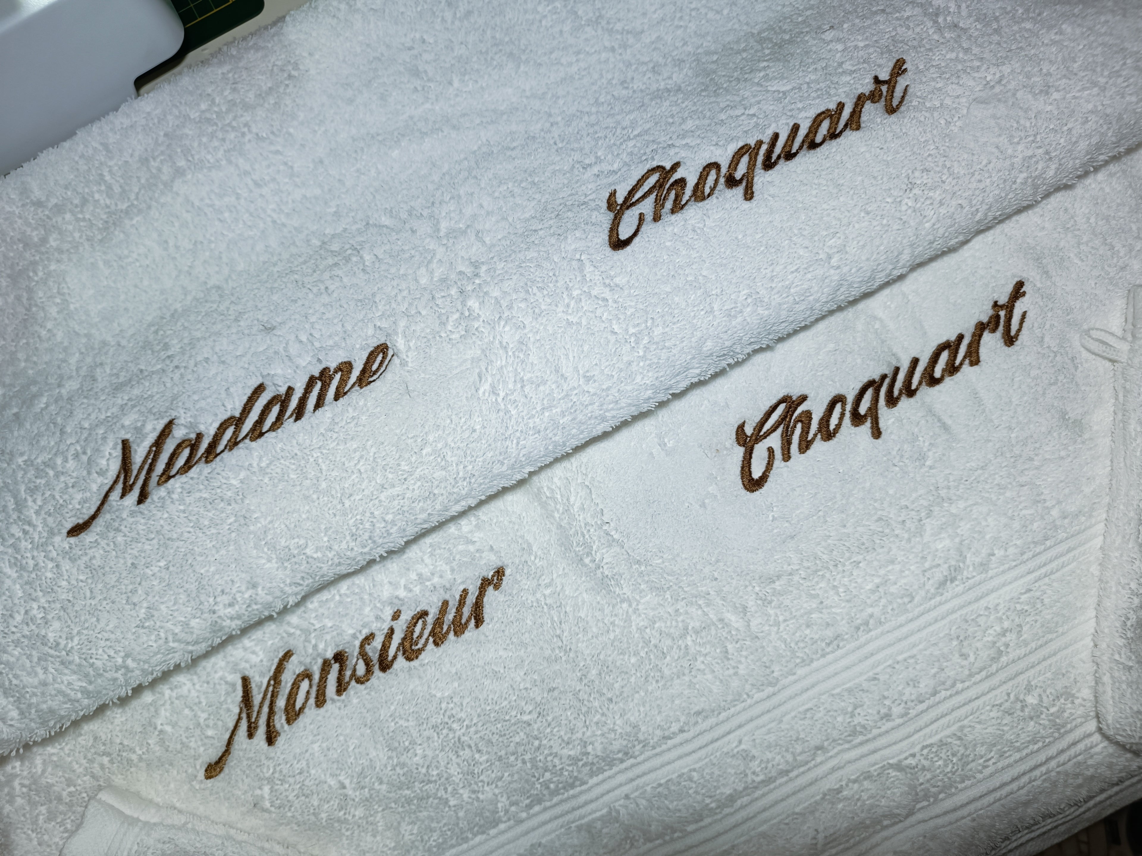 Serviette personnalisé